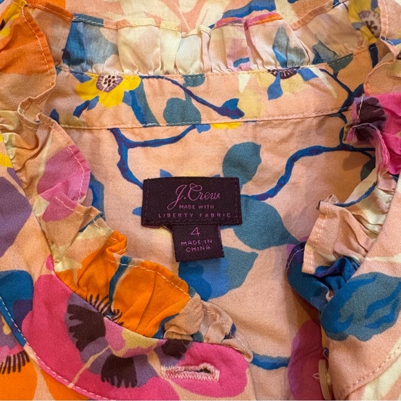 J.Crew Liberty Fabric Floral Dress - Picture 3 of 4